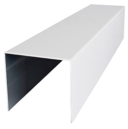 U-Profil in RAL9016 U-Profil in RAL9016