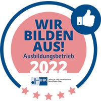 IHK Ausbildungsbetrieb 2022 IHK Ausbildungsbetrieb 2022