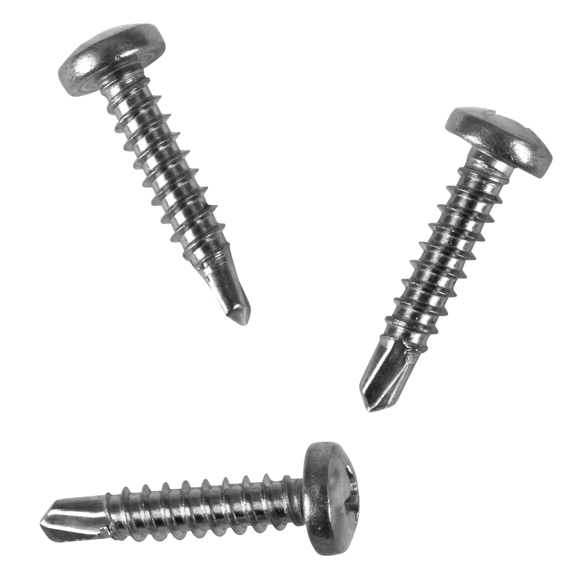 3,9 x 19 mm A2 Schrauben mit Bohrspitze  3,9 x 19 mm A2 Schrauben mit Bohrspitze