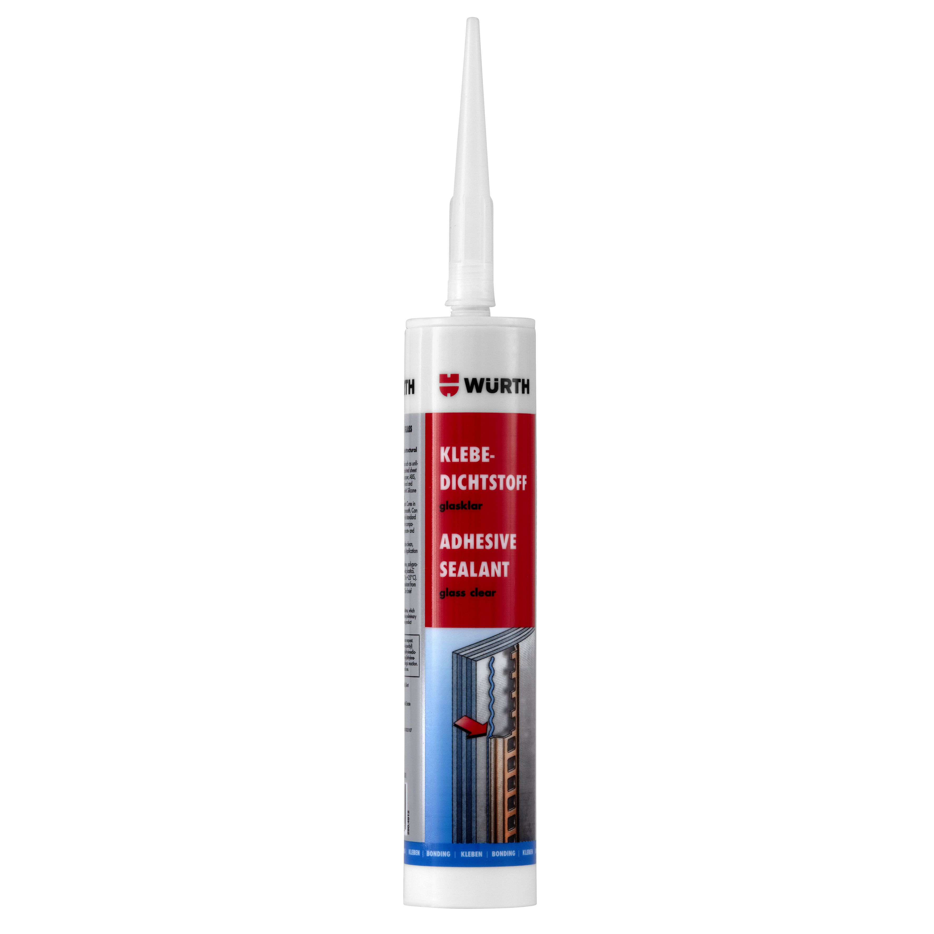 Klebedichtstoff glasklar 290 ml Klebedichtstoff glasklar 290 ml