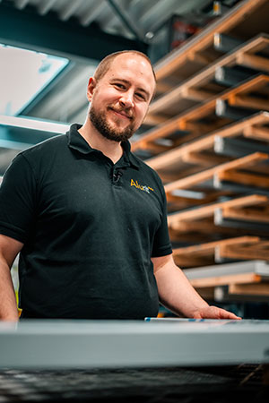 Produktion von Aluminiumprofilen