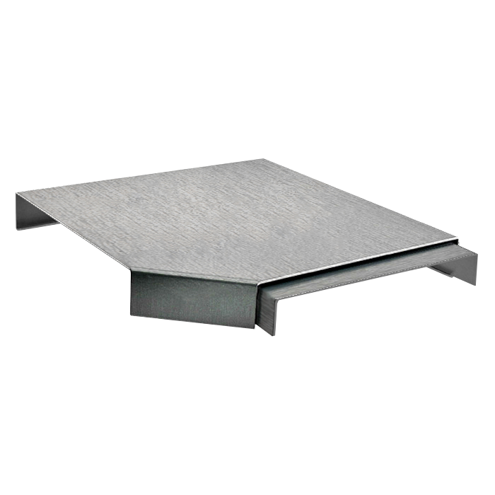 Edelstahl Eckverbinder für Mauerabdeckungen Typ 1 Edelstahl Eckverbinder für Mauerabdeckungen Typ 1