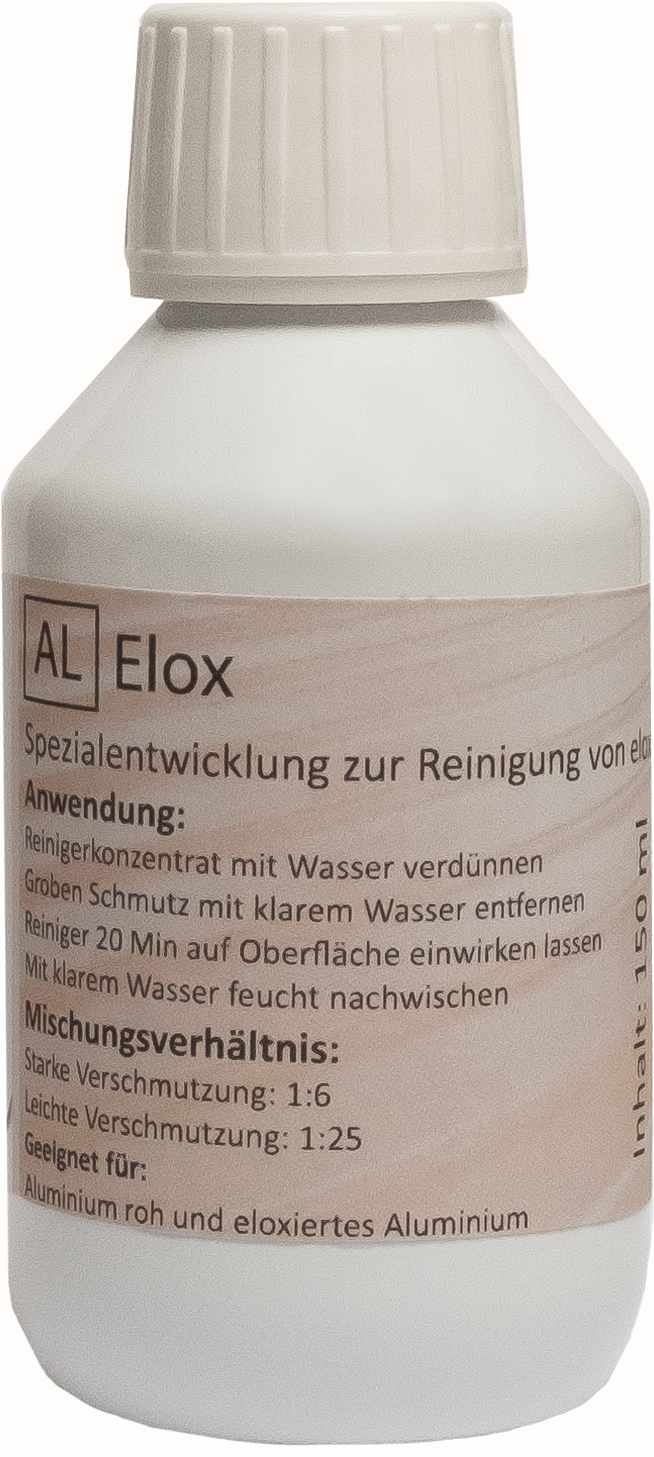 Reiniger für eloxierte Oberflächen 150 ml - AL Elox